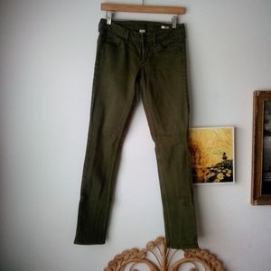 Arizona Green Skinny Jeans